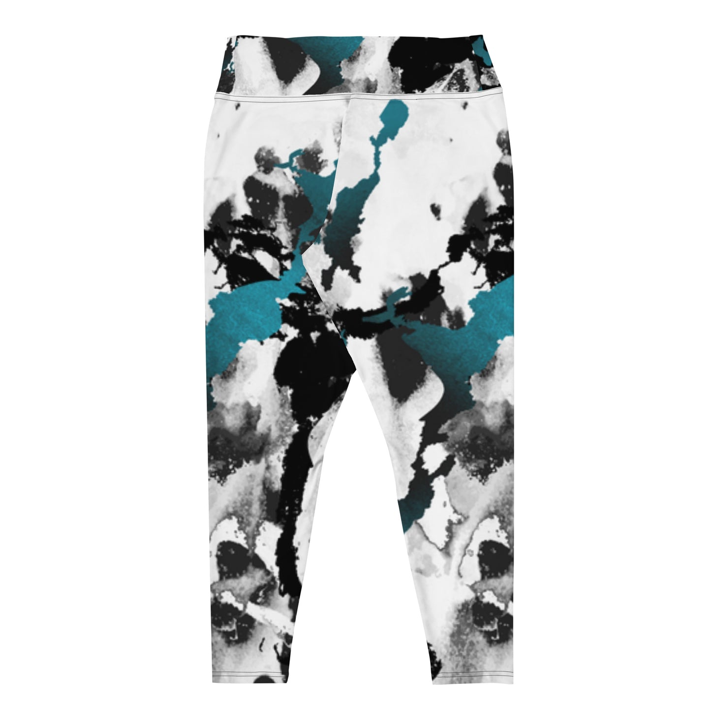 Sea Tie Dye Plus Size Leggings