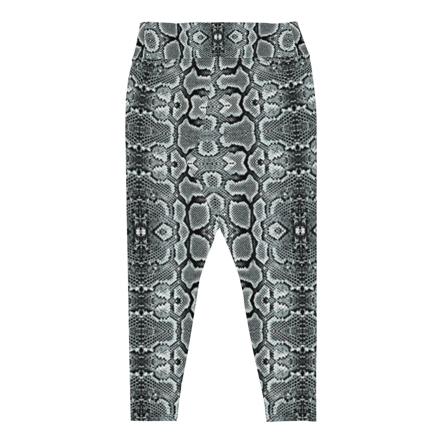 Snake Print Plus Size Leggings