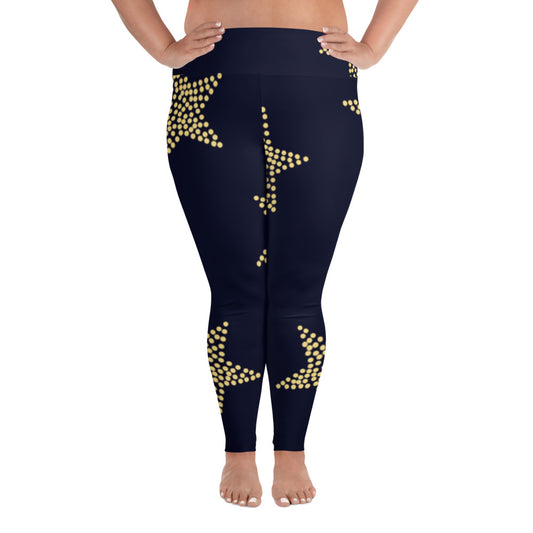 Star Plus Size Leggings