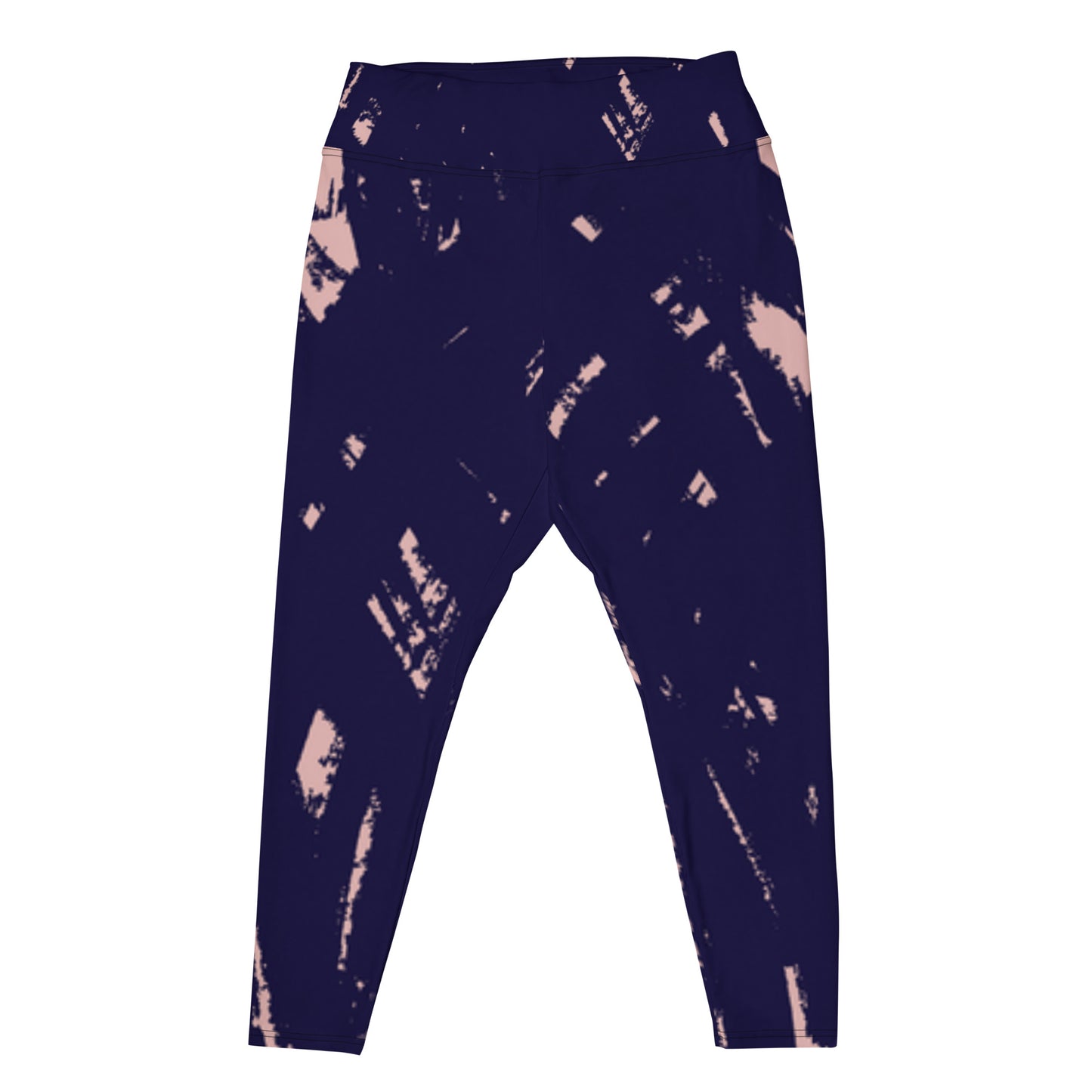 Indigo Print Plus Size Leggings