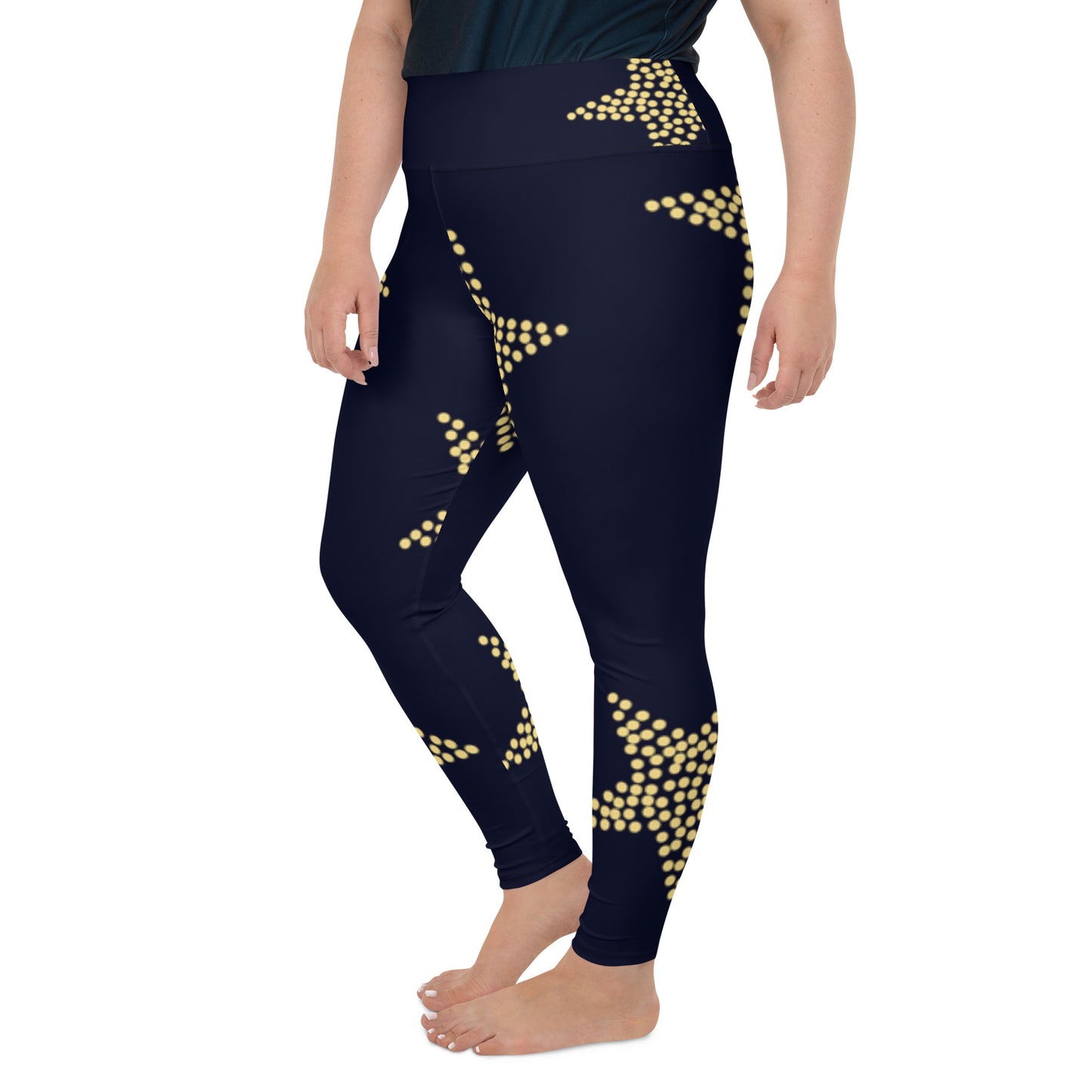 Star Plus Size Leggings