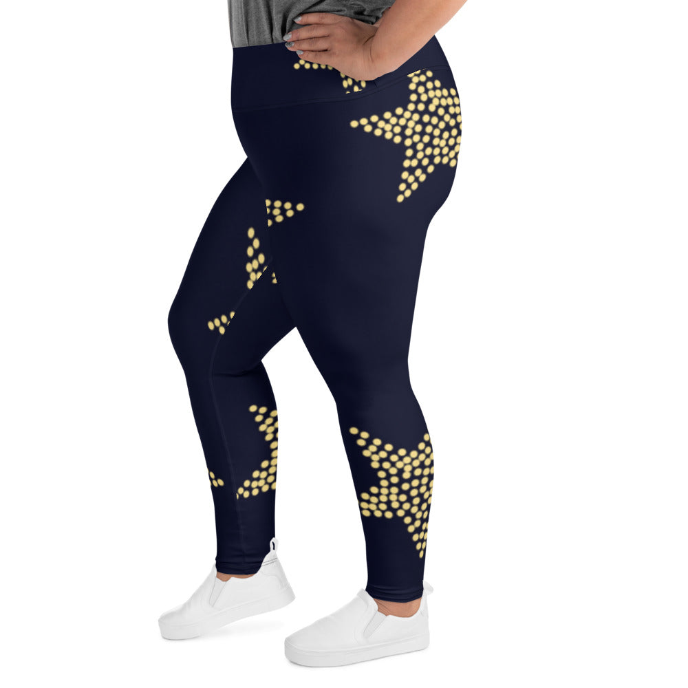 Star Plus Size Leggings