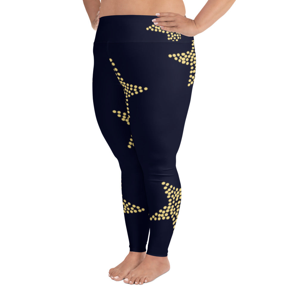 Star Plus Size Leggings