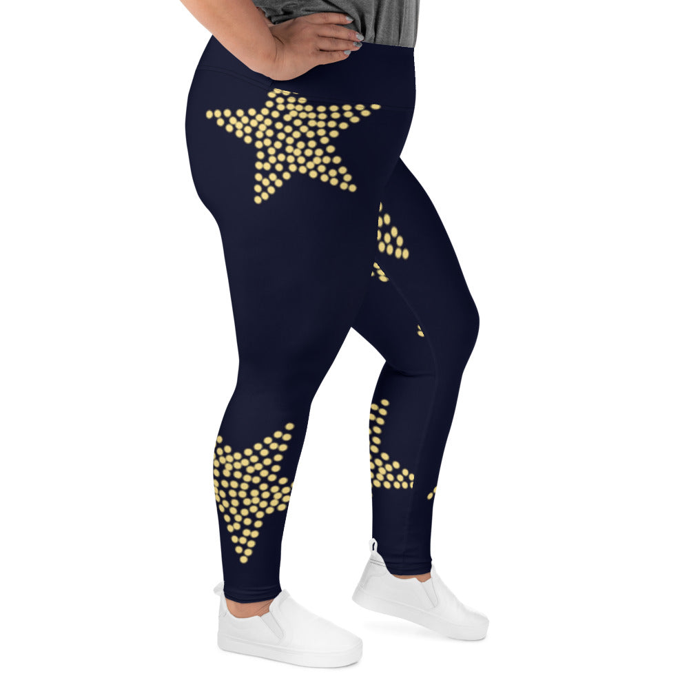 Star Plus Size Leggings