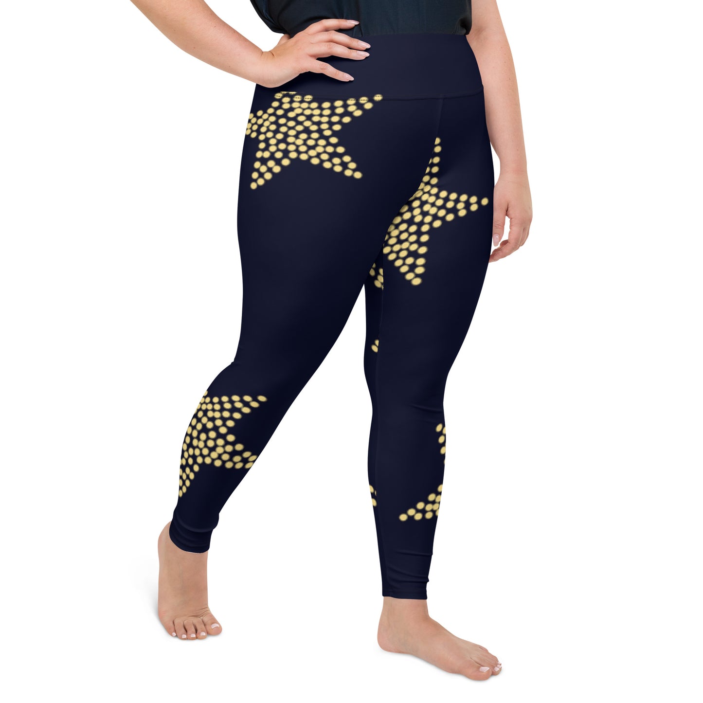 Star Plus Size Leggings