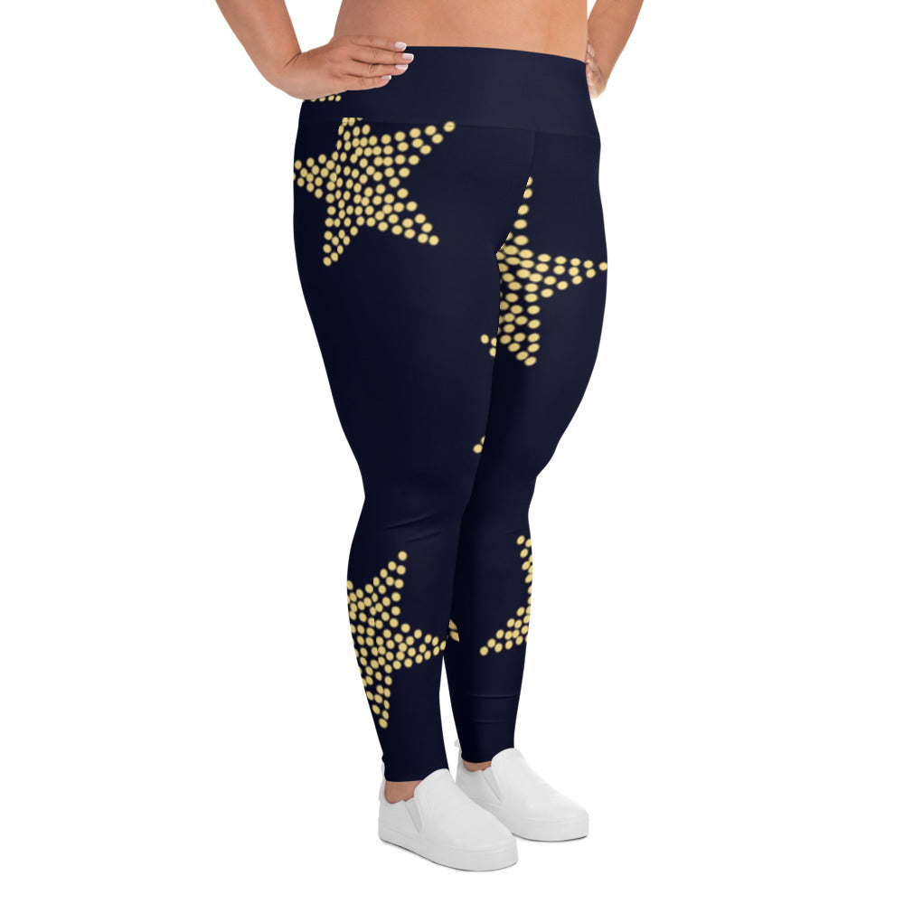 Star Plus Size Leggings