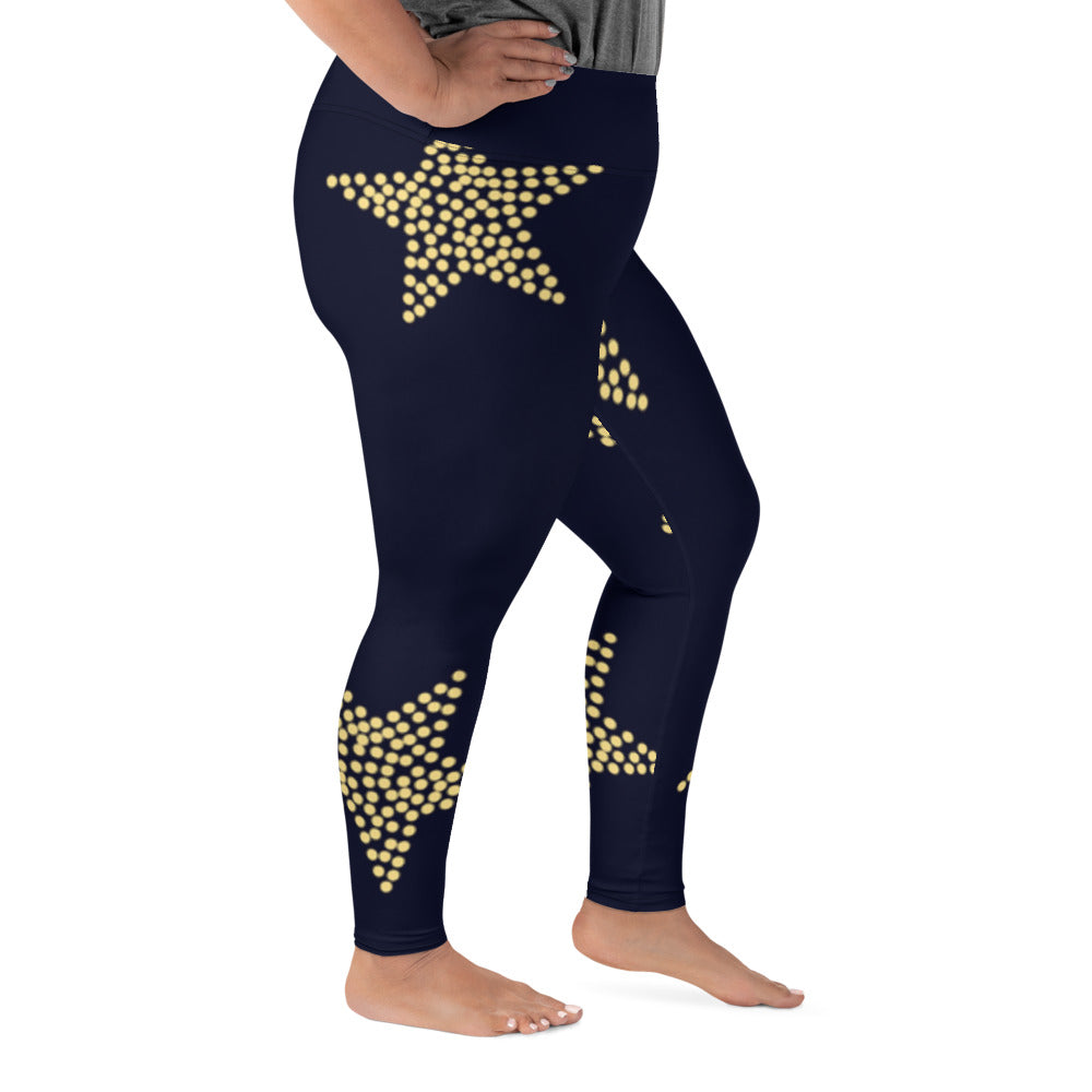 Star Plus Size Leggings