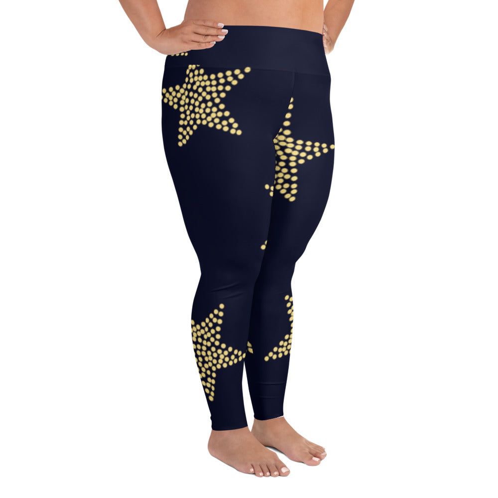 Star Plus Size Leggings