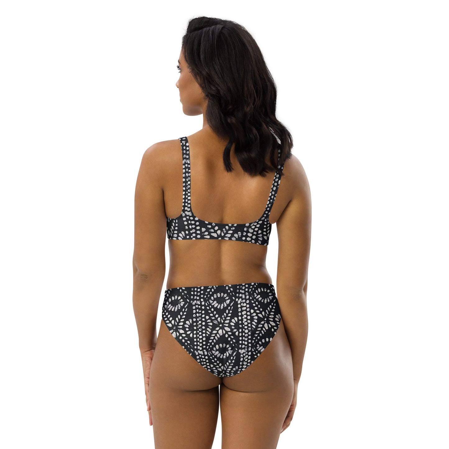 Aztec High-Waisted Bikini