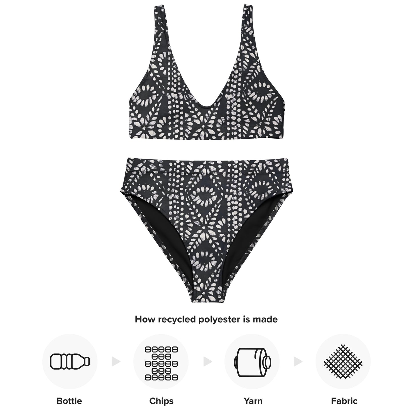 Aztec High-Waisted Bikini