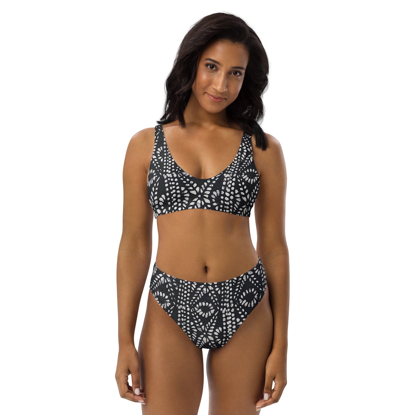 Aztec High-Waisted Bikini