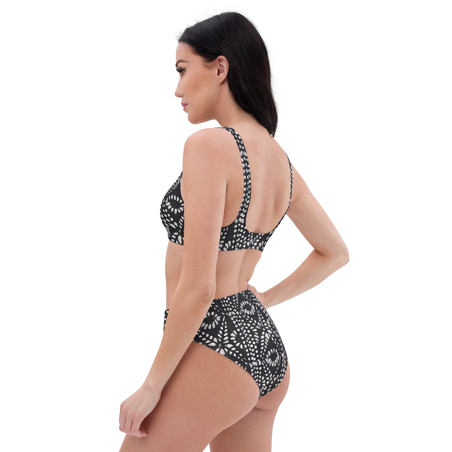 Aztec High-Waisted Bikini