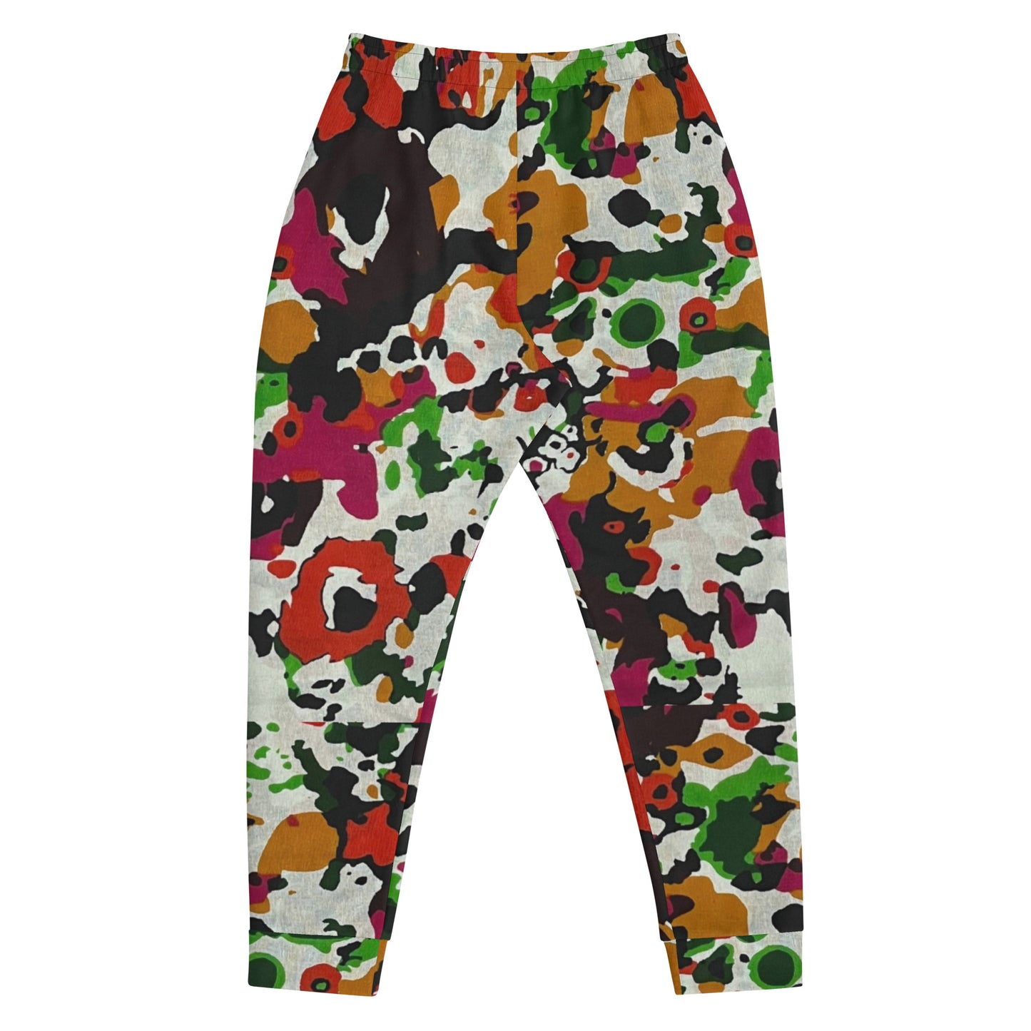 Multicolour Paint Ankara Men's Joggers