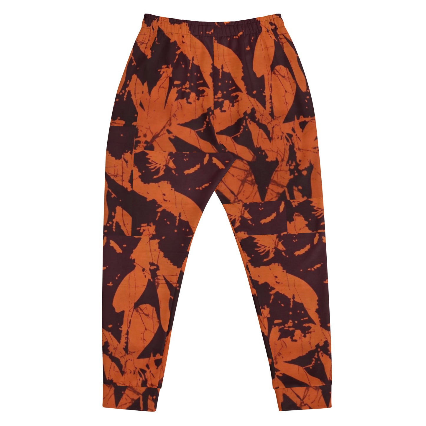 Orange Adire Men's Joggers