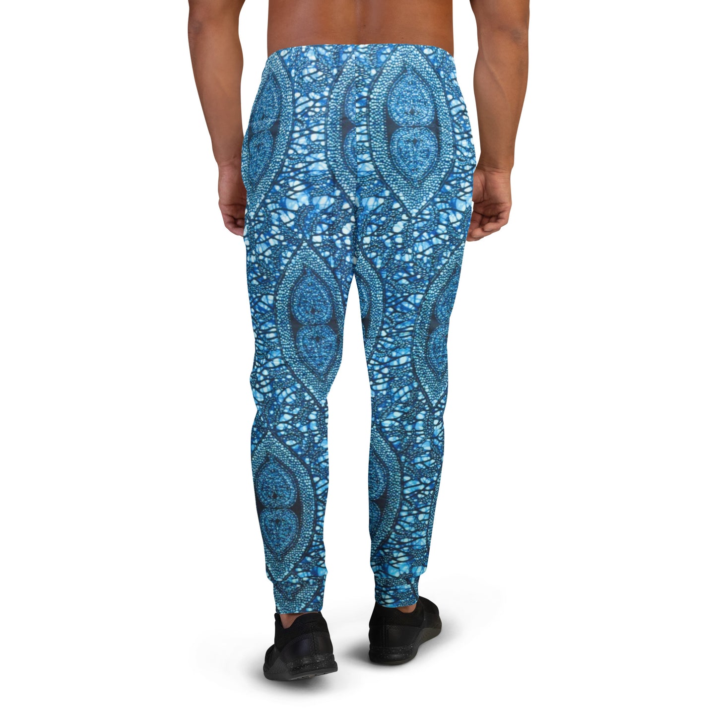 Blue Peas Ankara Men's Joggers