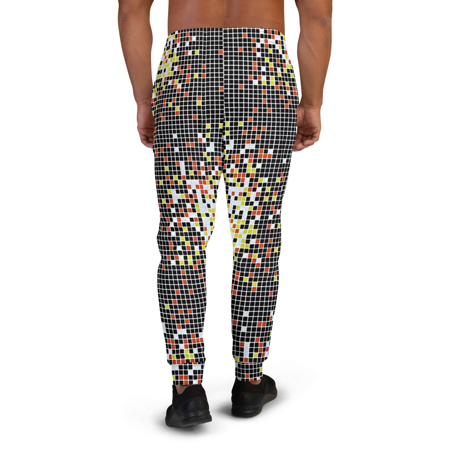 Graphic Square Ankara Men's Joggers