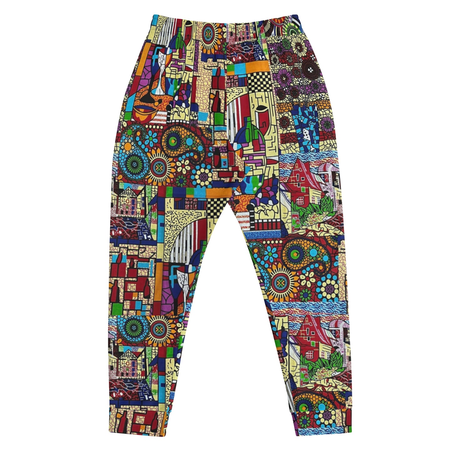 Colourful Artsy Ankara Men's Joggers