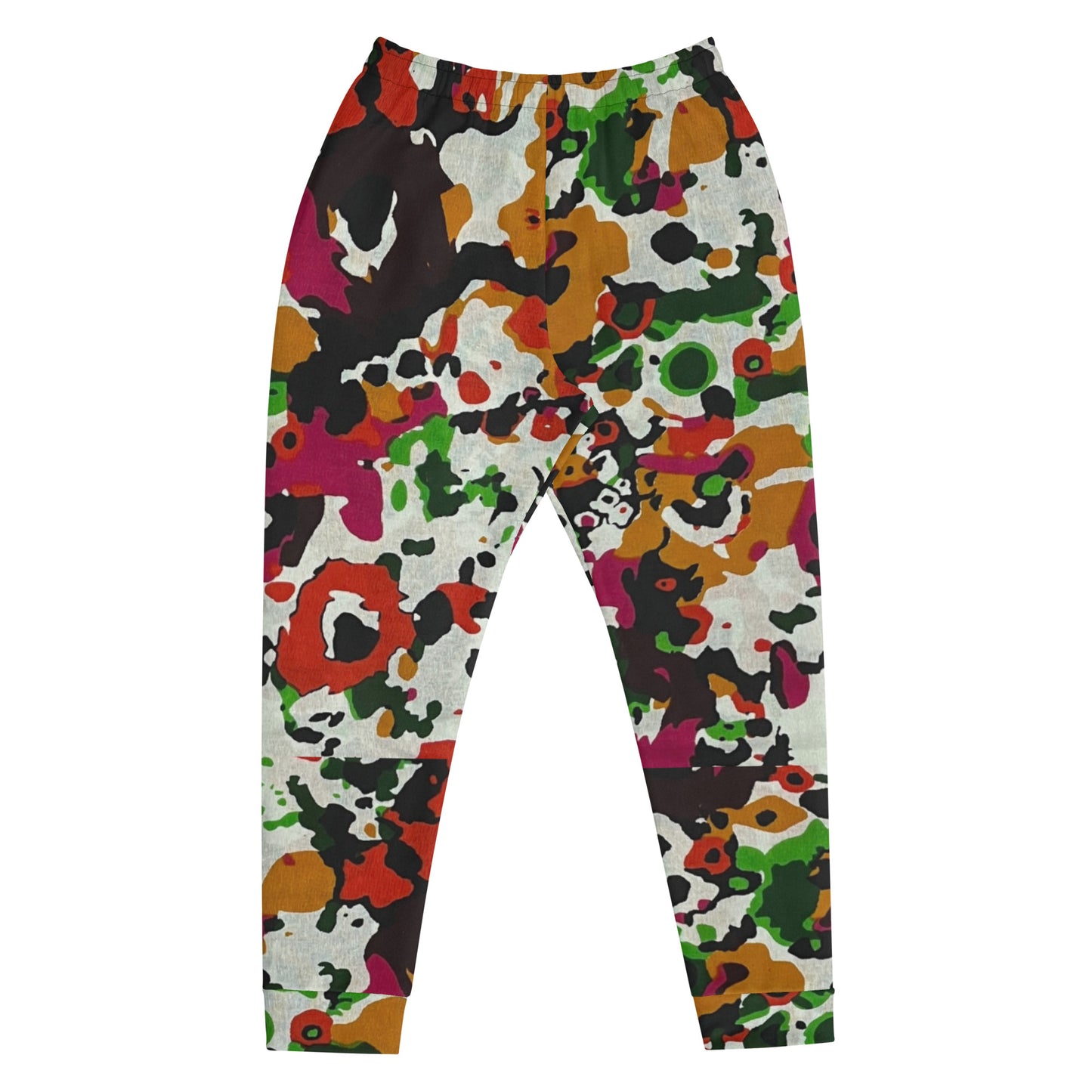 Multicolour Paint Ankara Men's Joggers