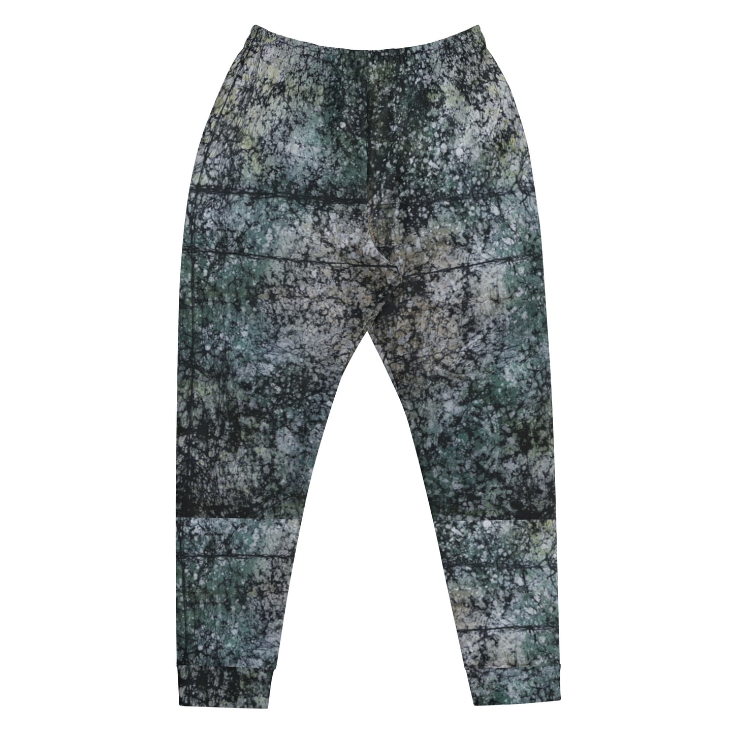 Dark Green Adire Men's Joggers