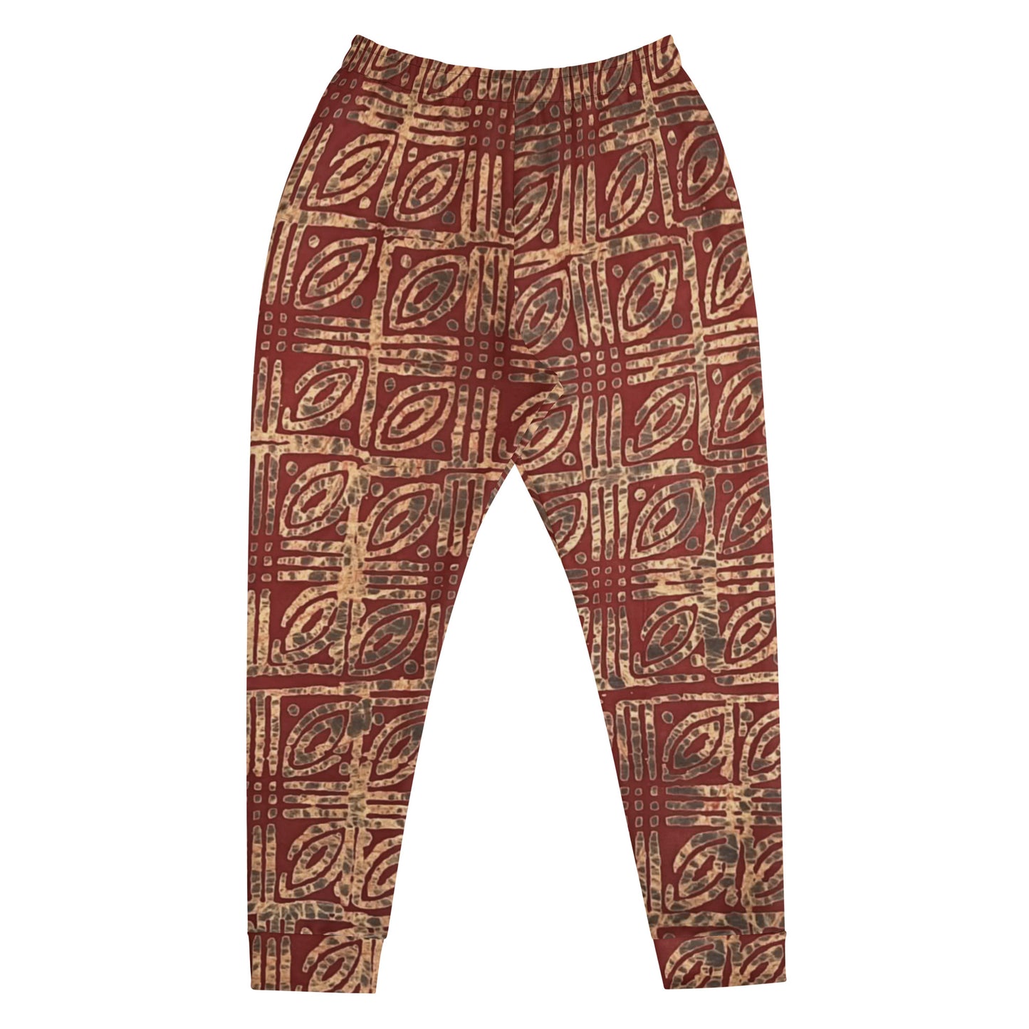 Copper And Gold Adire Men's Joggers