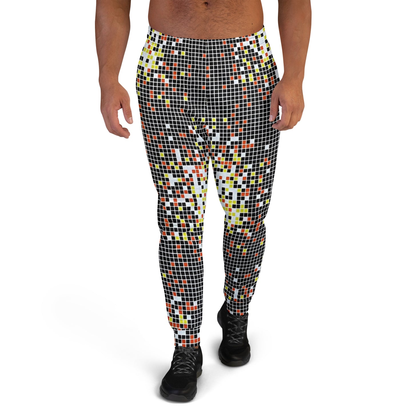 Graphic Square Ankara Men's Joggers