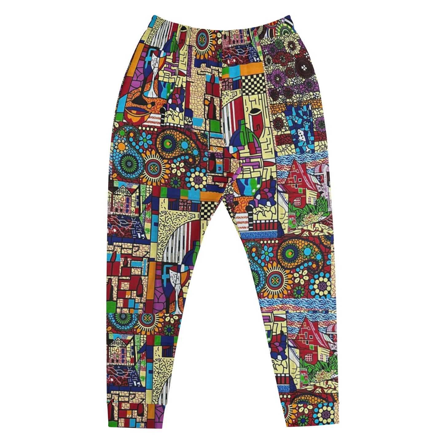 Colourful Artsy Ankara Men's Joggers