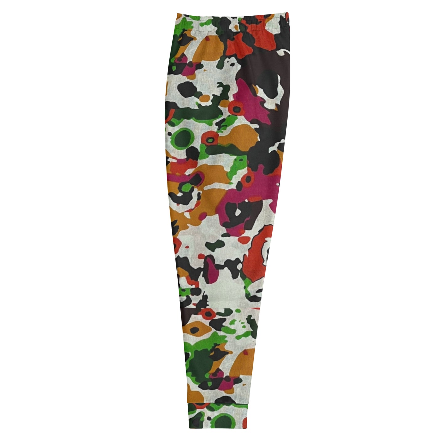 Multicolour Paint Ankara Men's Joggers