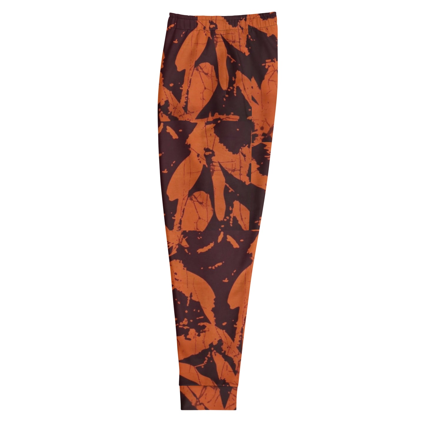 Orange Adire Men's Joggers