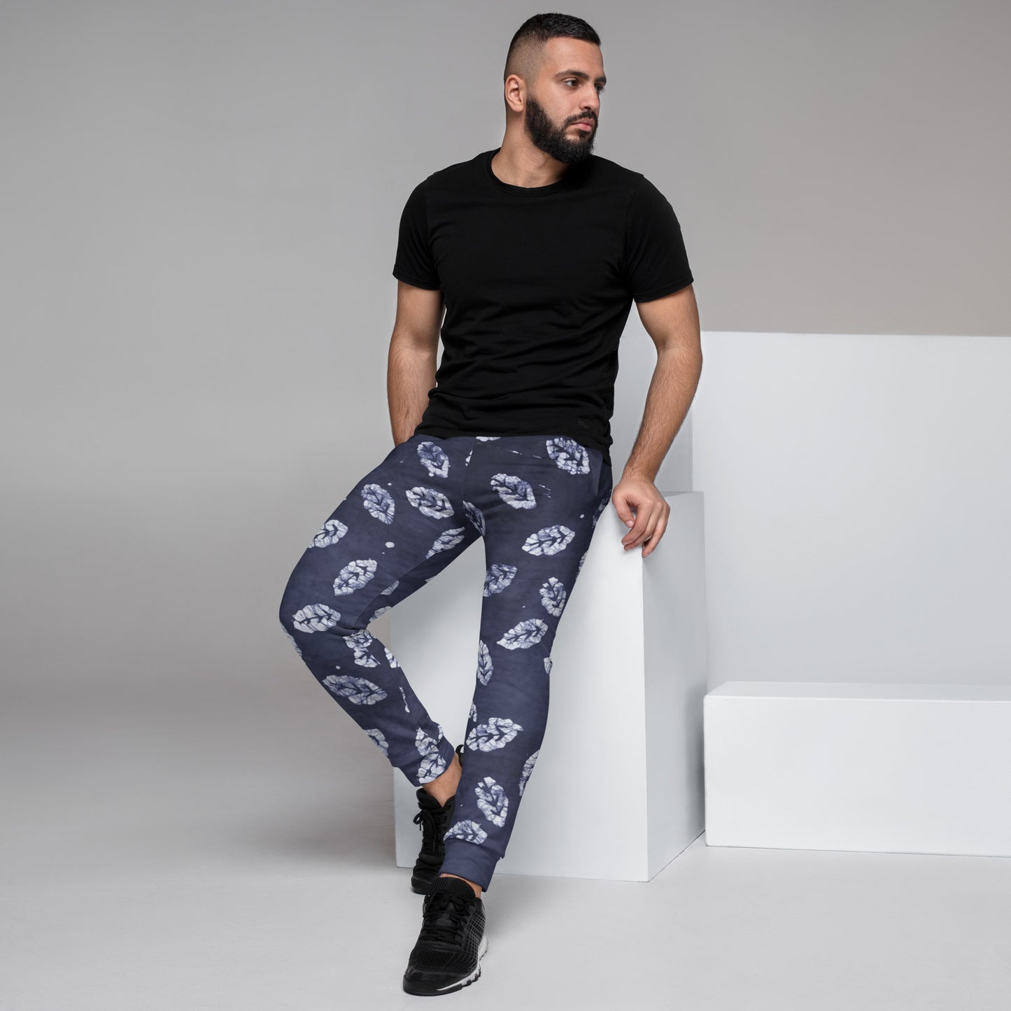 Indigo Leaf Adire Men's Joggers