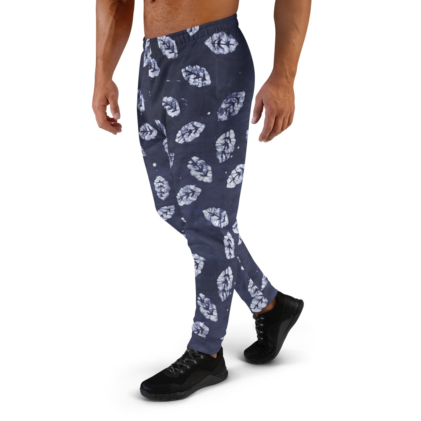 Indigo Leaf Adire Men's Joggers