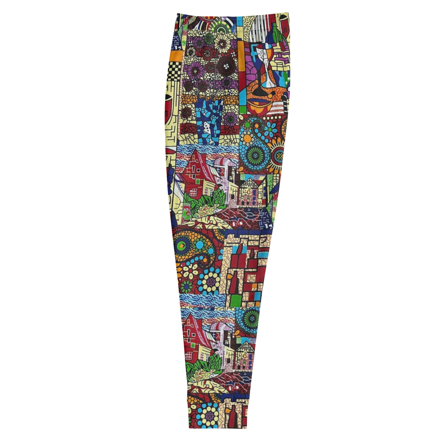 Colourful Artsy Ankara Men's Joggers