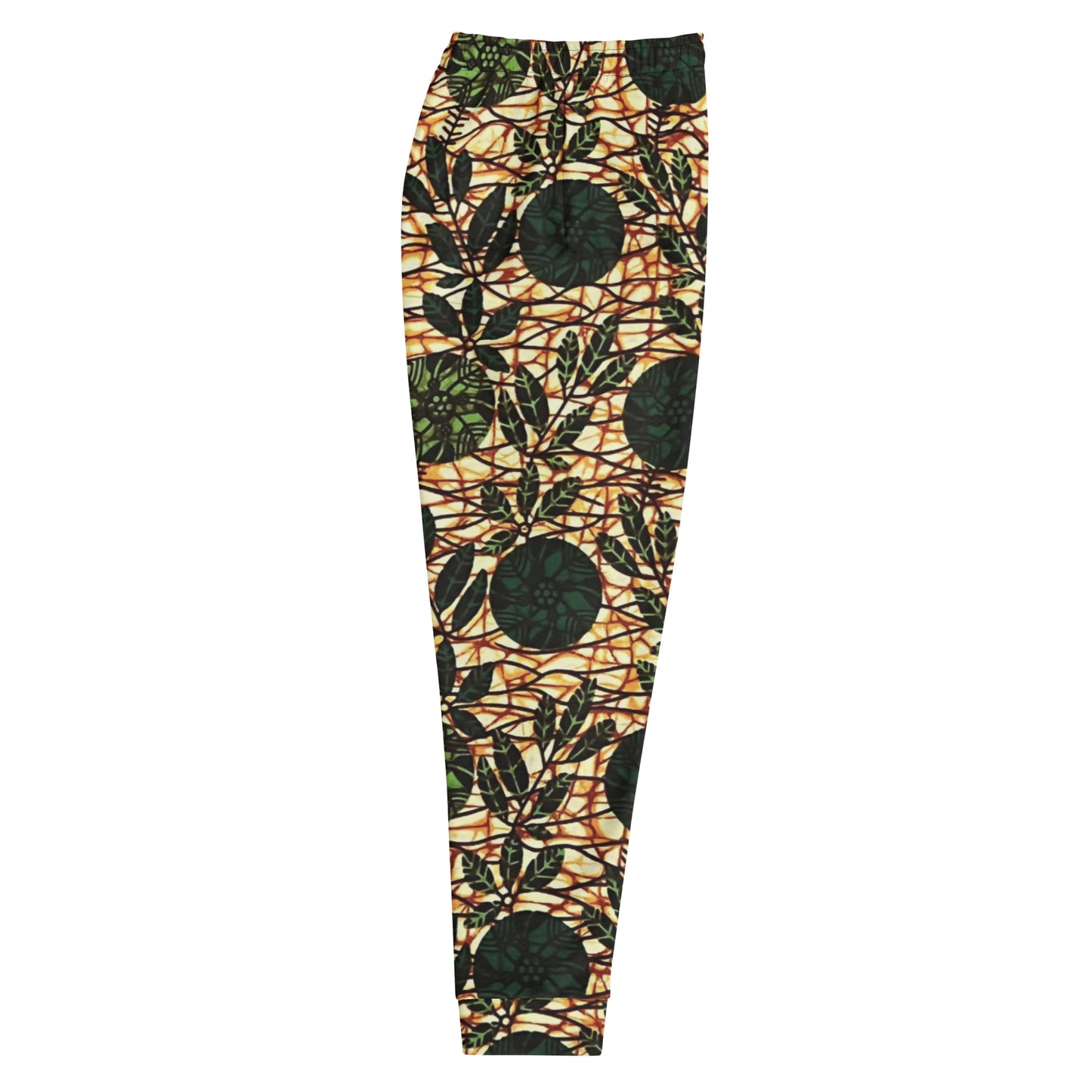 Green Leaf Wine Ankara Men's Joggers