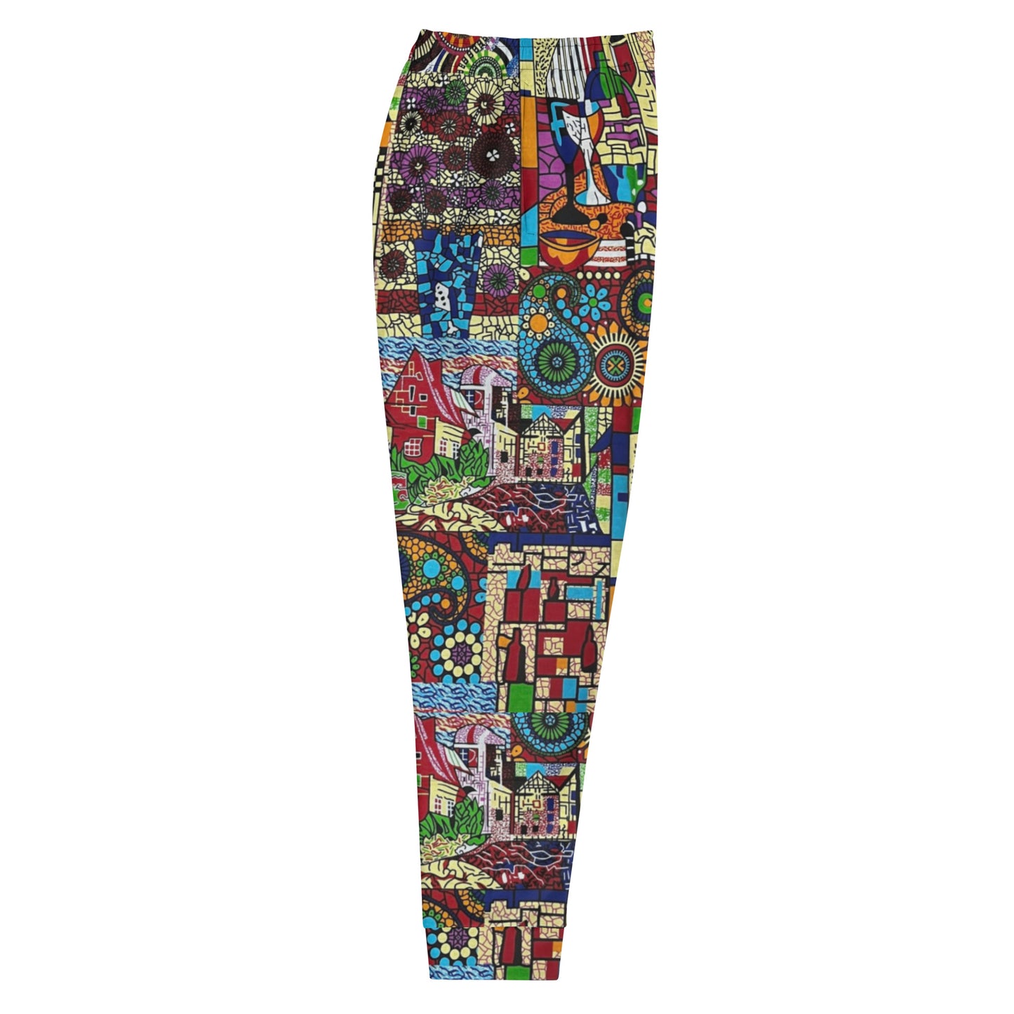 Colourful Artsy Ankara Men's Joggers