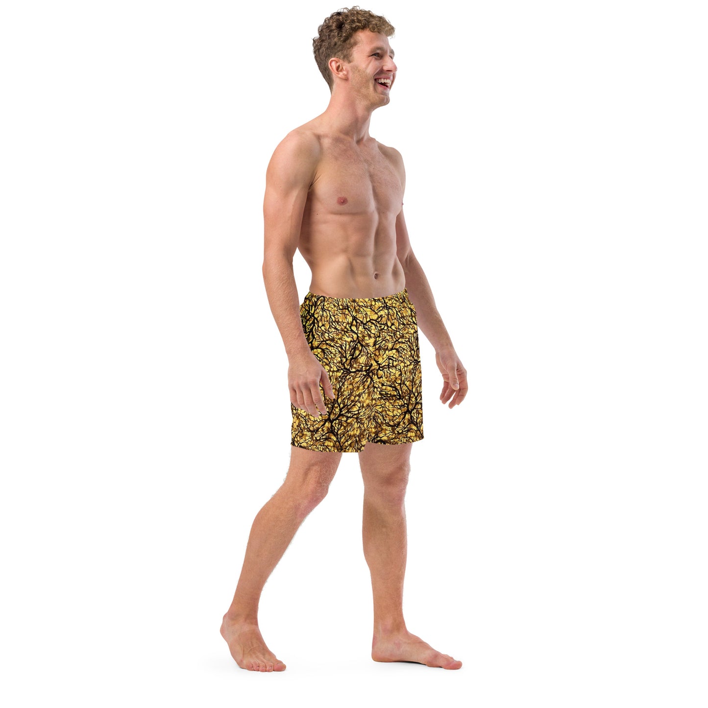 Trees Adire Men's Swim Trunks