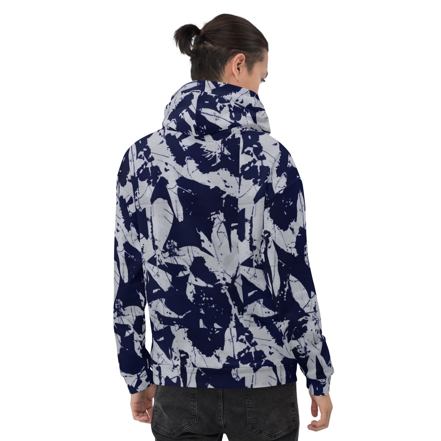 Indigo Adire Unisex Hoodie