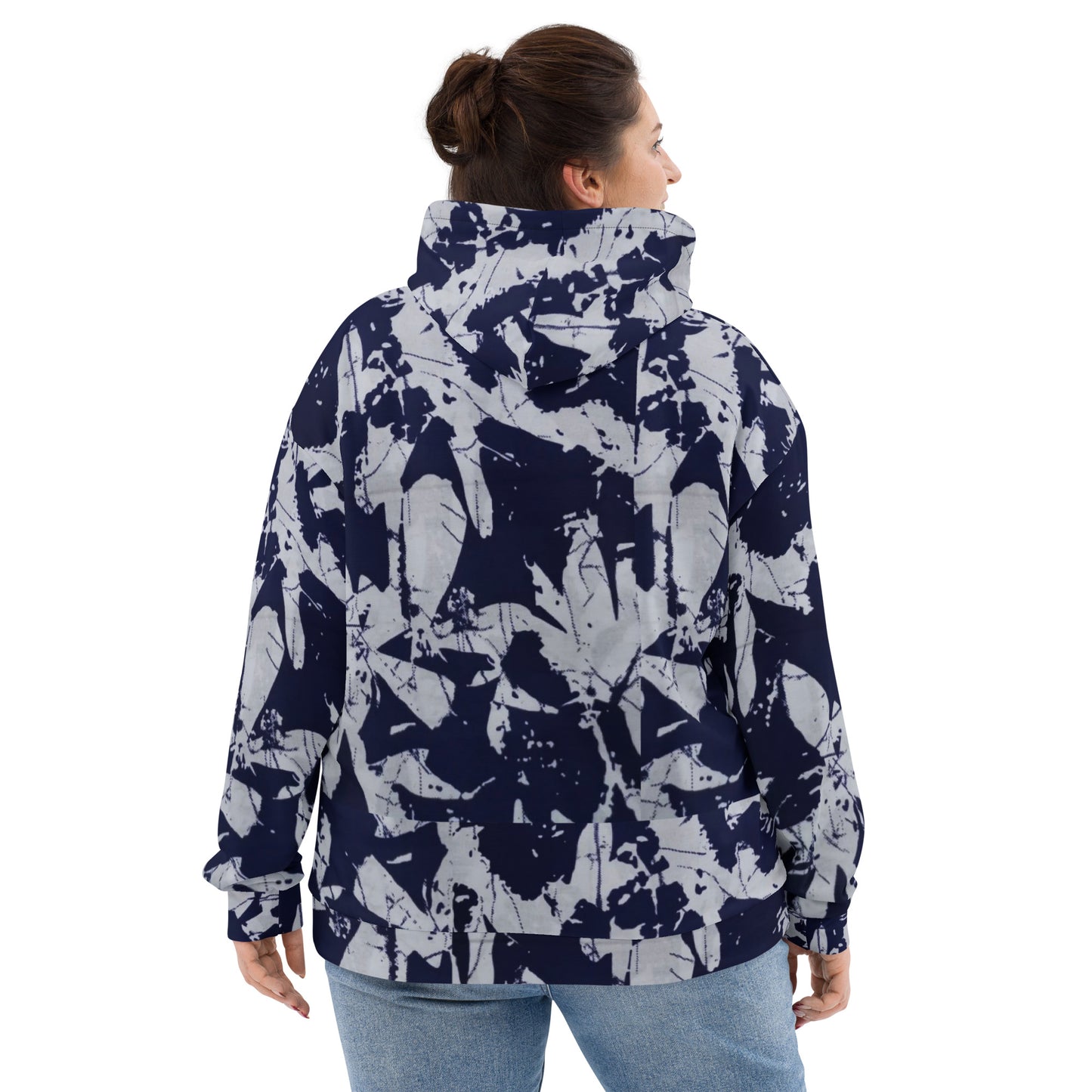 Indigo Adire Unisex Hoodie