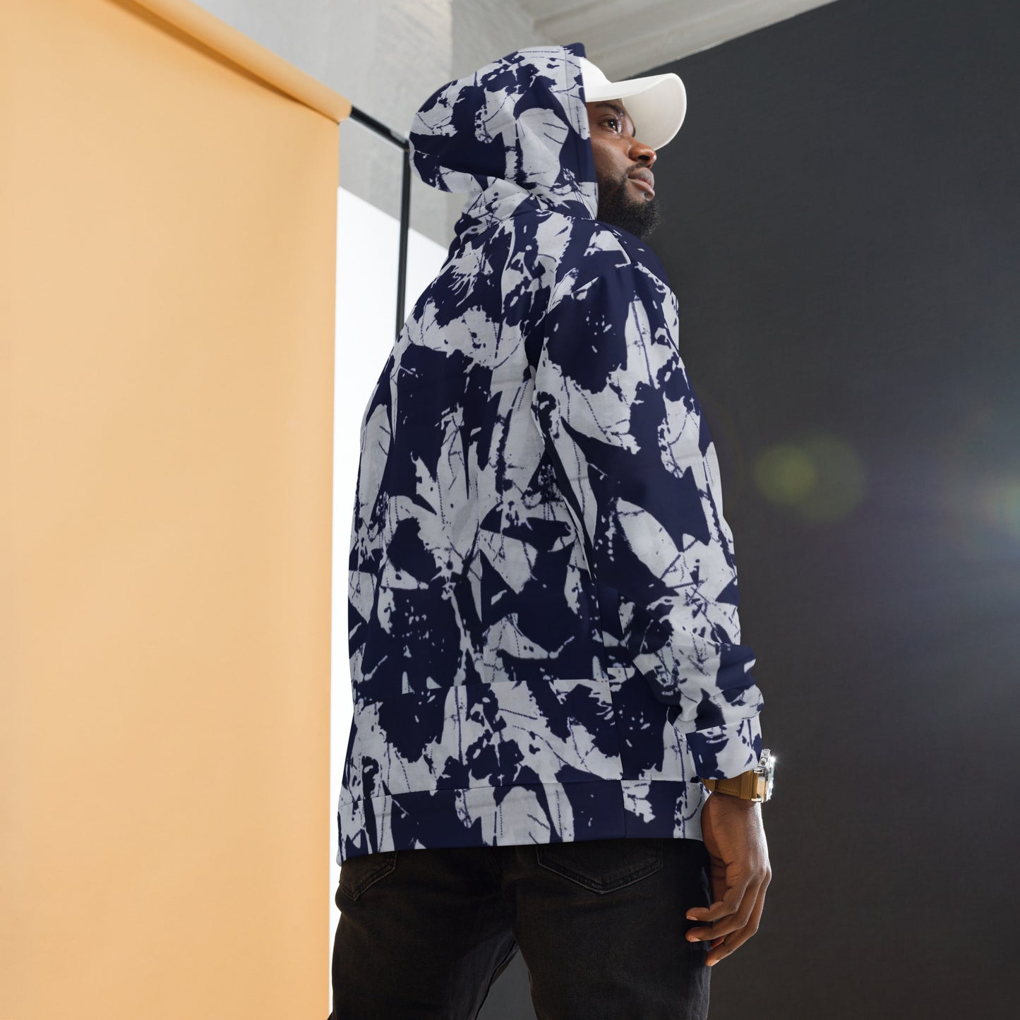 Indigo Adire Unisex Hoodie