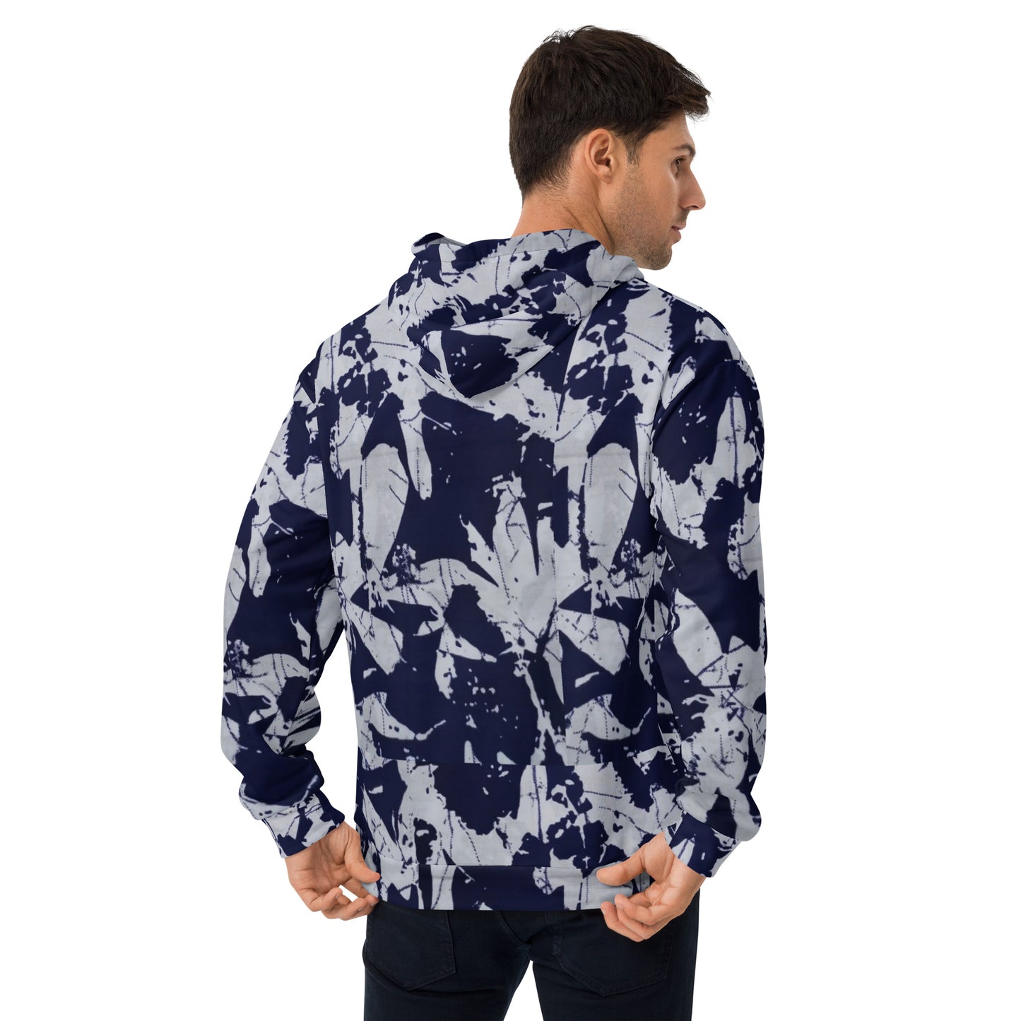 Indigo Adire Unisex Hoodie