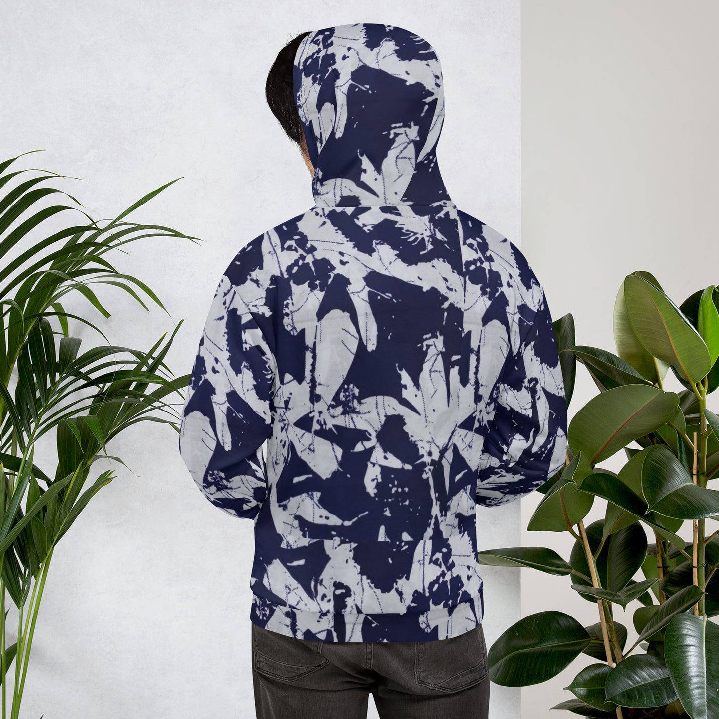 Indigo Adire Unisex Hoodie