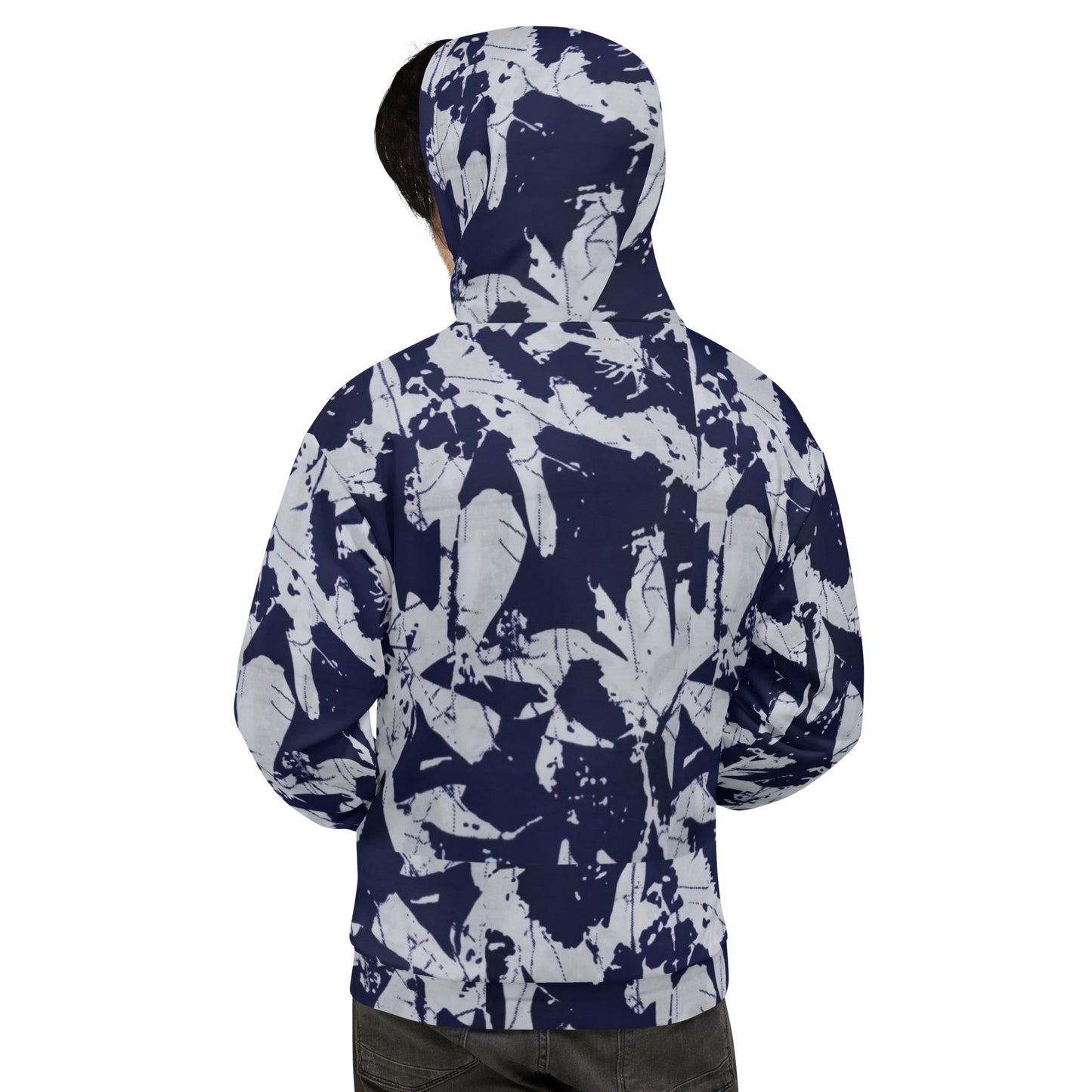 Indigo Adire Unisex Hoodie