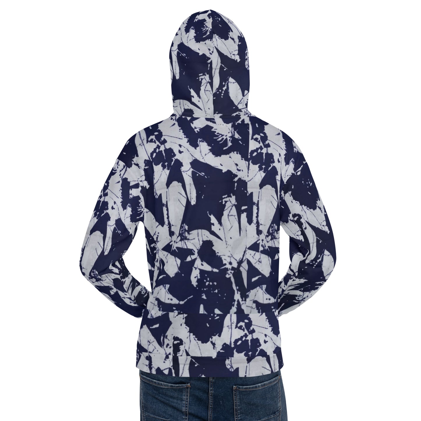 Indigo Adire Unisex Hoodie