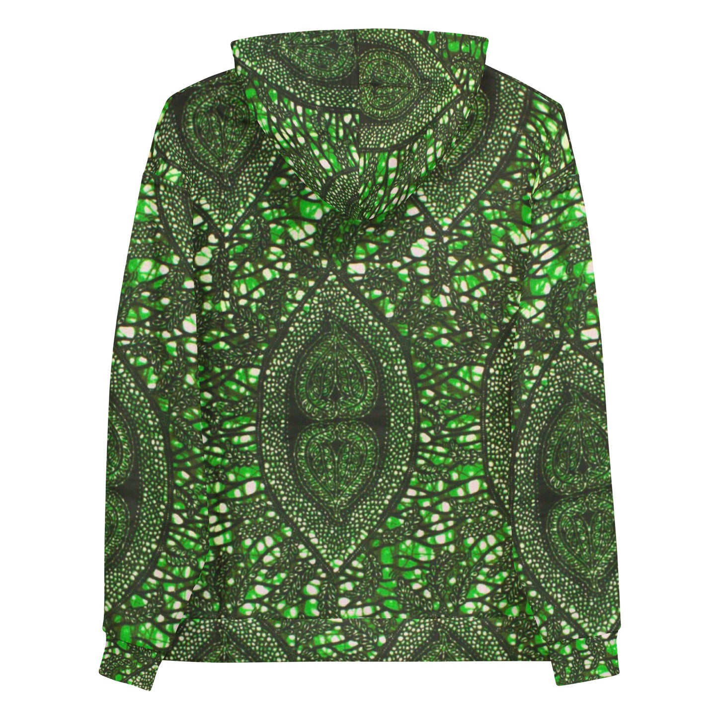 Green Peas Ankara Unisex Hoodie