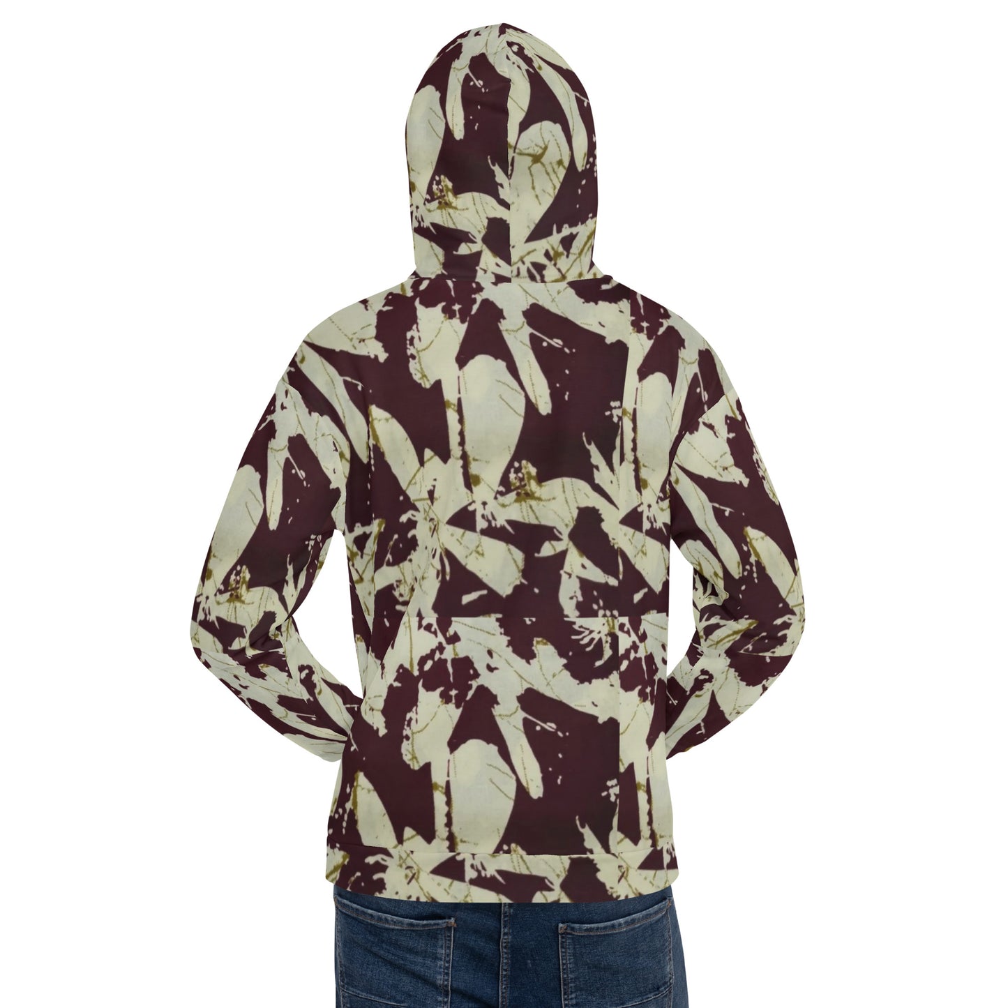 Brown Adire Unisex Hoodie