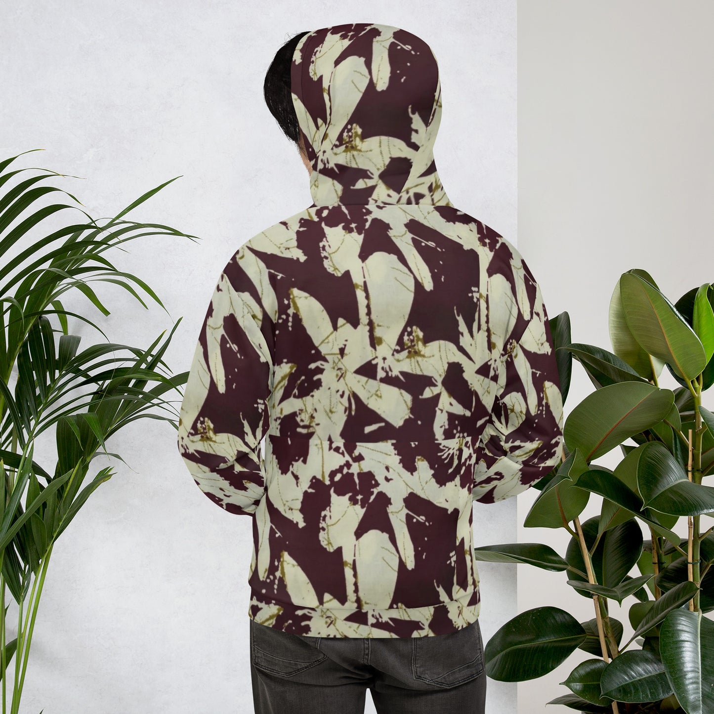 Brown Adire Unisex Hoodie