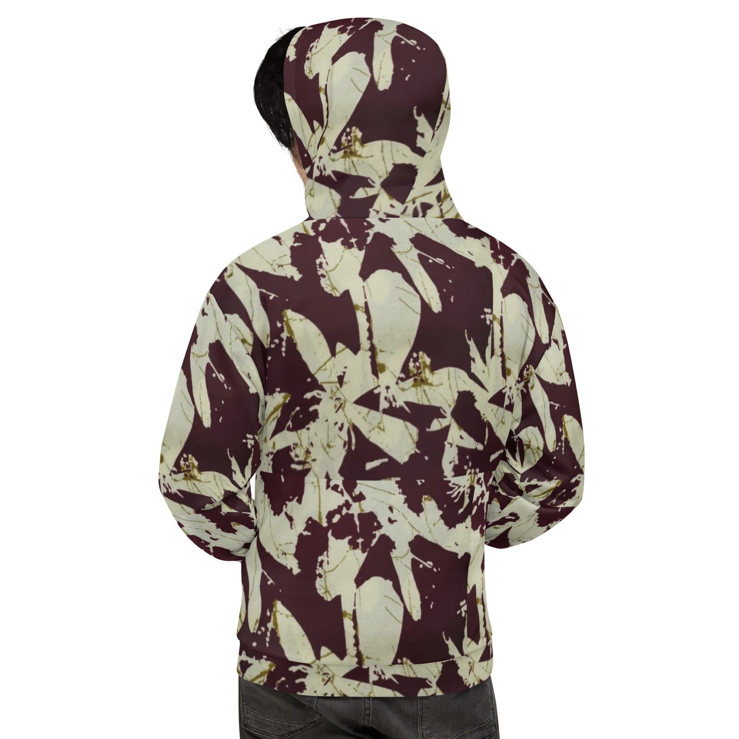 Brown Adire Unisex Hoodie