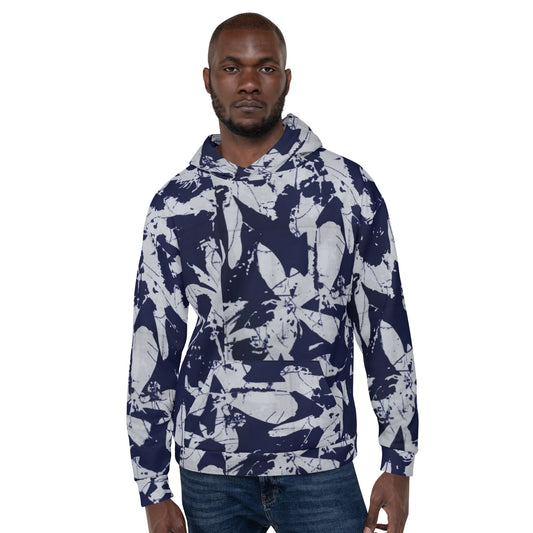 Indigo Adire Unisex Hoodie