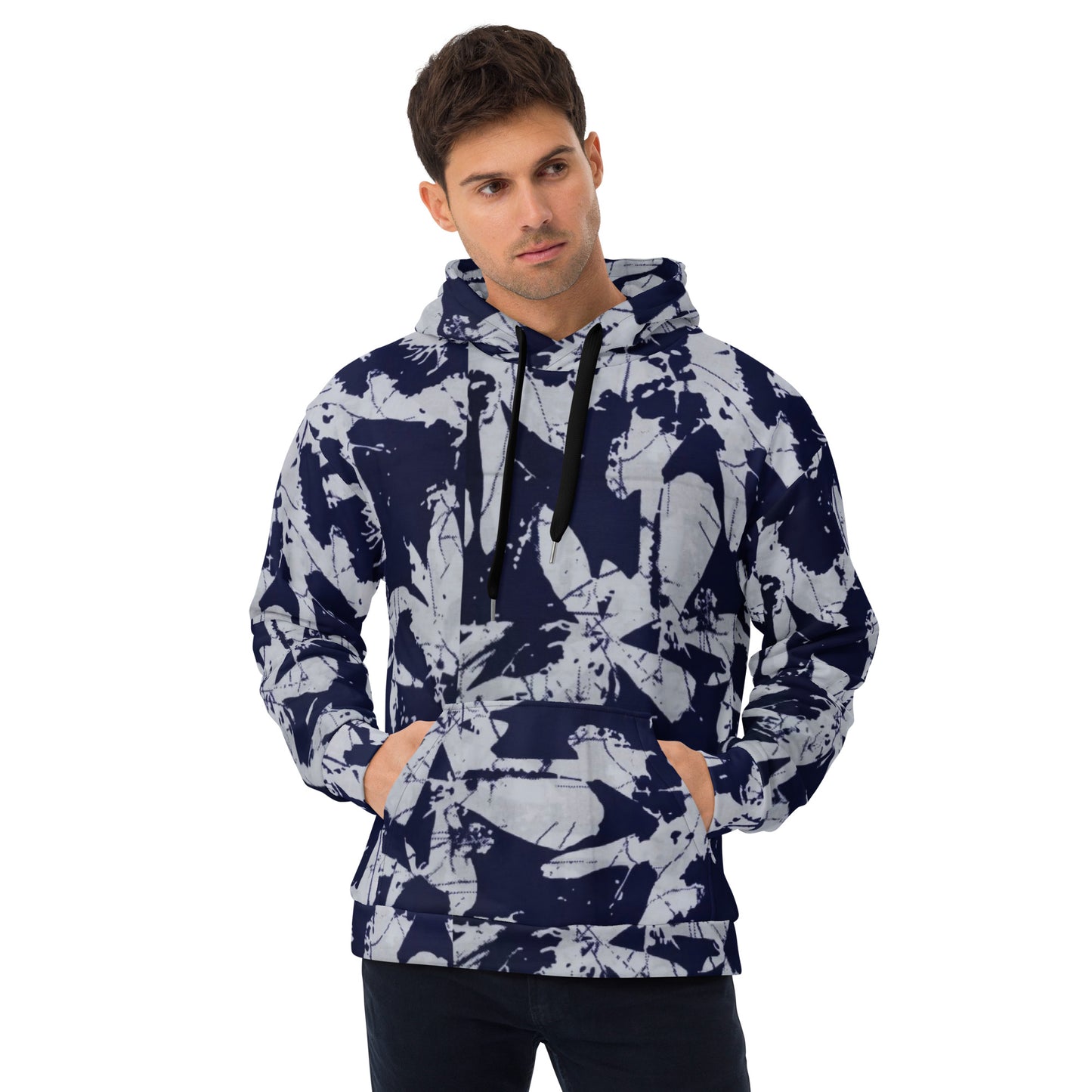 Indigo Adire Unisex Hoodie