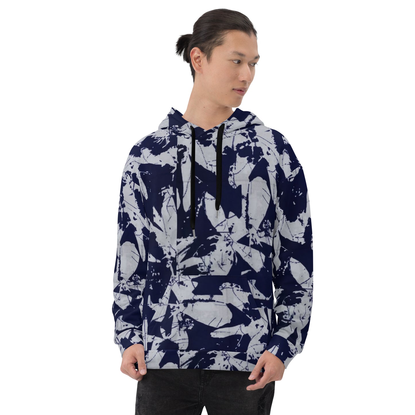 Indigo Adire Unisex Hoodie