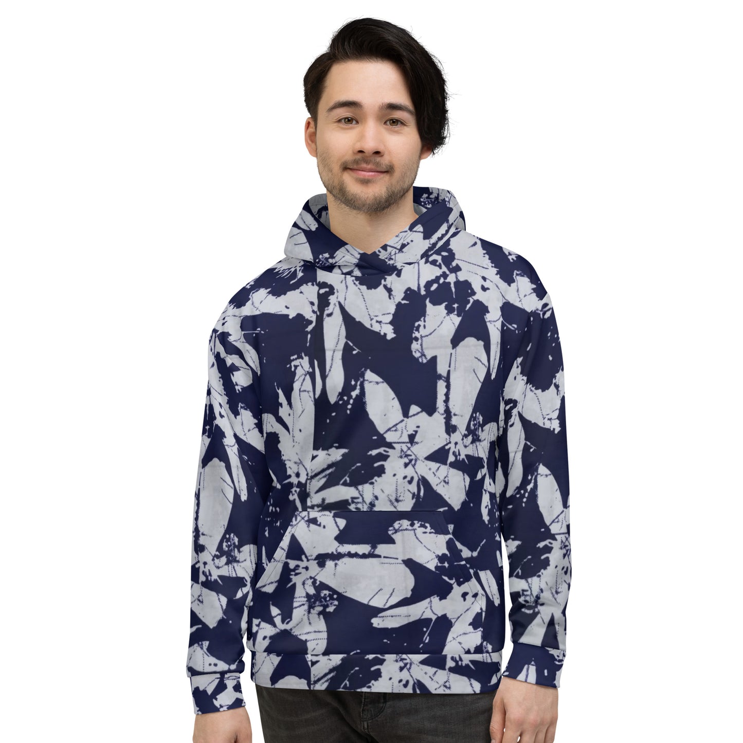 Indigo Adire Unisex Hoodie