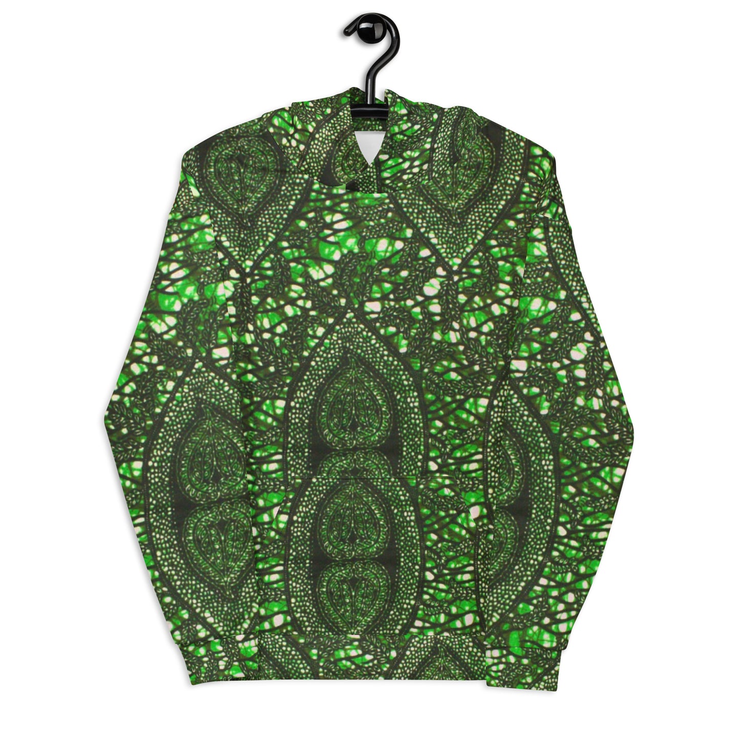 Green Peas Ankara Unisex Hoodie